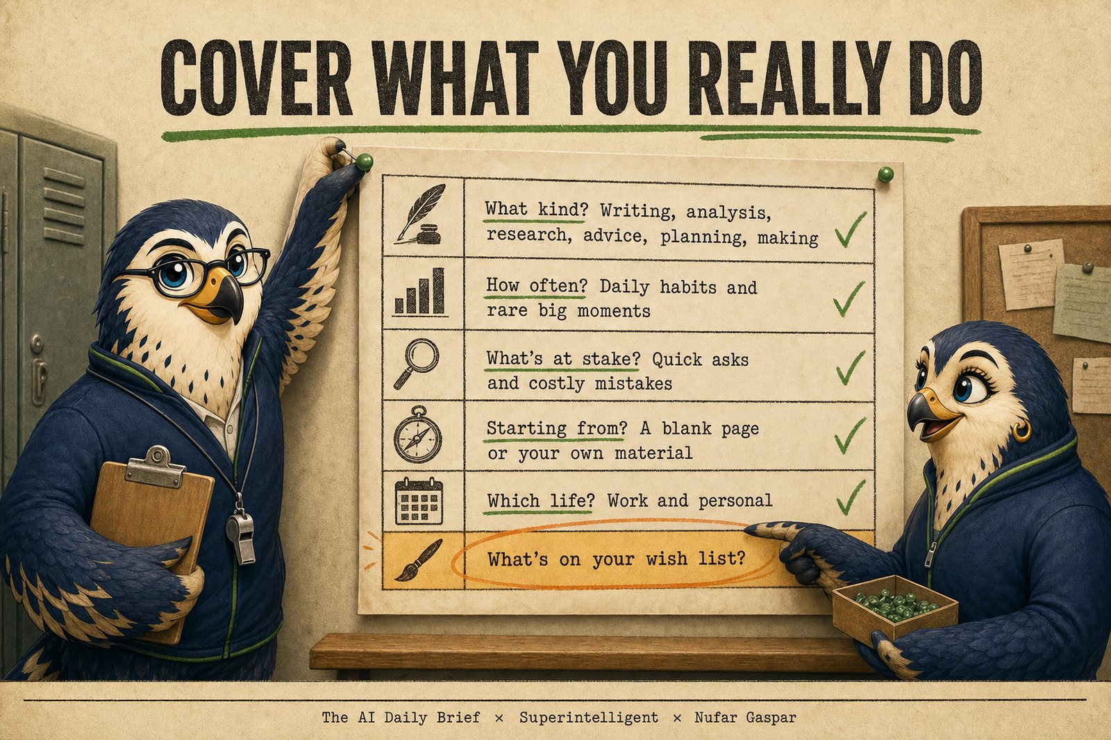 The Work Mix: six questions that check your set covers what you really do